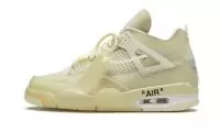 jordan 4 nike air retro off-white sail cv9388-100